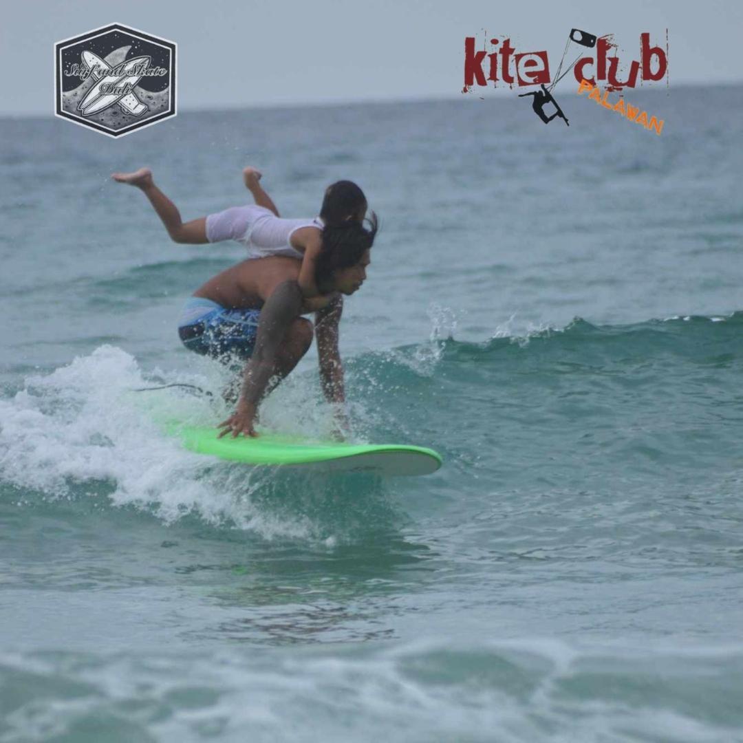Surf And Skate Duli El Nido By Kiteclub Palawan Hostel Exterior photo